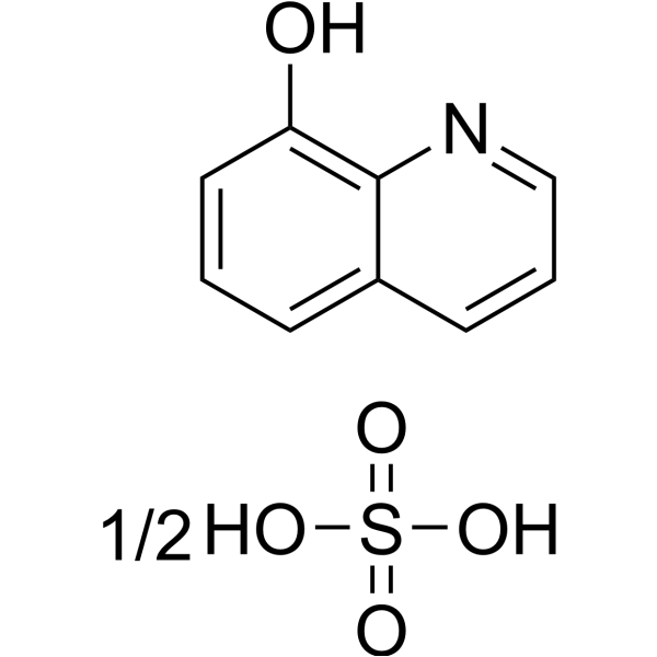 8-Hydroxyquinoline hemisulfate (8-Quinolinol hemisulfate) 134-31-6